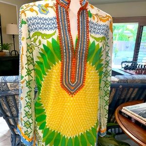 Tory Burch Print Tory Tunic